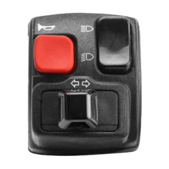 Schaltereinheit Domino Licht, Blinker, Stoppschalter, Horn (roter Schalter)