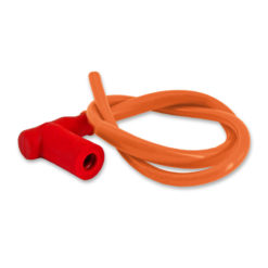 Zündkabel mit Kerzenstecker (TB05EM CR4) rot/orange