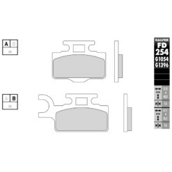 Bremsbeläge Galfer Sinter-Offroad