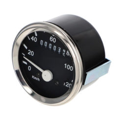 Tacho 120 km/h, Ø 60mm, universal, VDO-Anschluss