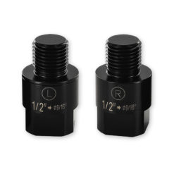 Adapter MOPED KINGS SWITCH MODE in schwarz (von 1/2- auf 9/16 Zoll)