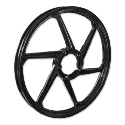 Felge FAST-ARROW (17x1.35 Zoll) hinten/vorne in schwarz zu Puch Maxi S/N, X30 NG