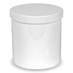 Fettdose Motorex LEER WEISS mit DECKEL ca. 850 g / 1 L