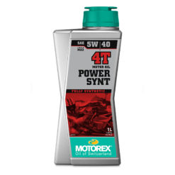 Motorenöl 4-Takt SAE 5W-40 Motorex POWER SYNT ON ROAD fully synthetic 1 L