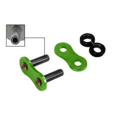 Kettenschloss 525 Nietschloss RK 525ZXW, XW-Ring, CLFZ *PLS*, grün