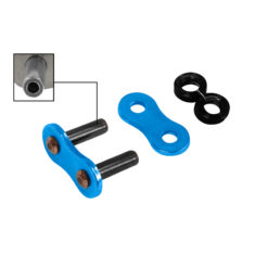 Kettenschloss 525 Nietschloss RK 525ZXW, XW-Ring, CLFZ *PLS*, blau