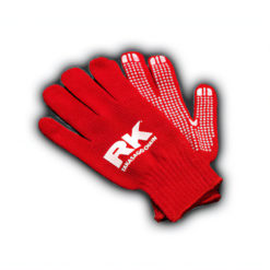 Handschuhe RK Chain mit Siliconprofil rot one-size Paar