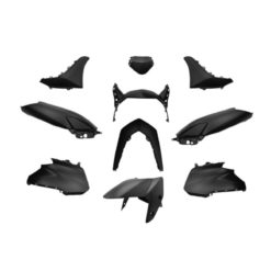 Verkleidungskit 12-teilig Yamaha N-Max 2021-> schwarz matt