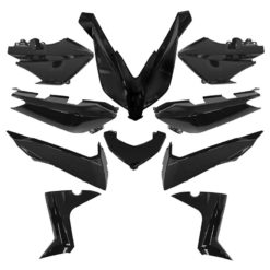 Verkleidungskit 10-teilig Yamaha X-Max 125 14-17, 250, 400 14-21 schwarz glanz