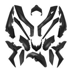 Verkleidungskit 15-teilig Yamaha X-Max 125 18-20, X-Max 300 17-20 schwarz matt