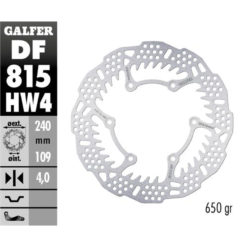 Bremsscheibe Galfer Disc Shark HW 240/109/4mm