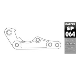 Adapter Bremszange Galfer SP064 Gas Gas & Husqvarna -> für Ø 270mm