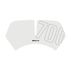 Aufkleber/Sticker Lampenspoiler Fantic Caballero 700 grau