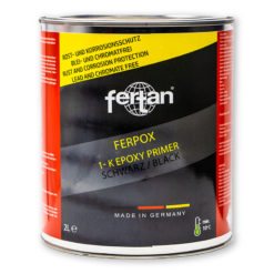 Grundierung FERTAN FERPOX 1K Epoxy Primer Haftgrund schwarz RAL 9005 2 L