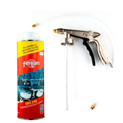 Unterbodenschutz-Set FERTAN UBS 240 WACHS + Hohlraum Saugbecher Pistole