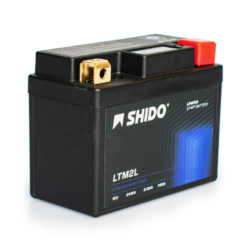Batterie LTM2L SHIDO Lithium Ion Honda CRF 250-450, Kawasaki KX 250, 450