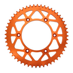 Zahnkranz PBR KTM, Husqvarna, Gasgas Motocross / Enduro 520/52Z Alu orange