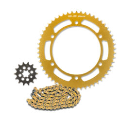 Kettenkit original-RK 14 x 57 Stahl-Alu, GS 428 KRO, O-Ring, Fantic XMF 125 Comp